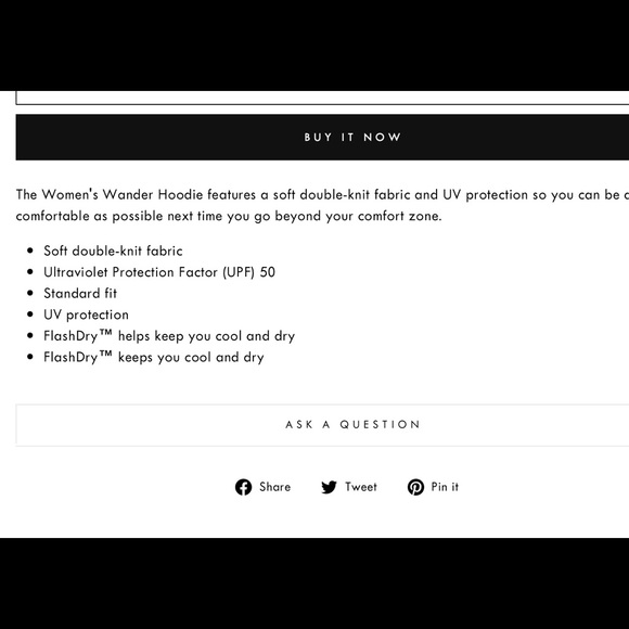 Northface wander sun hoodie xs BNWT - Picture 2 of 4